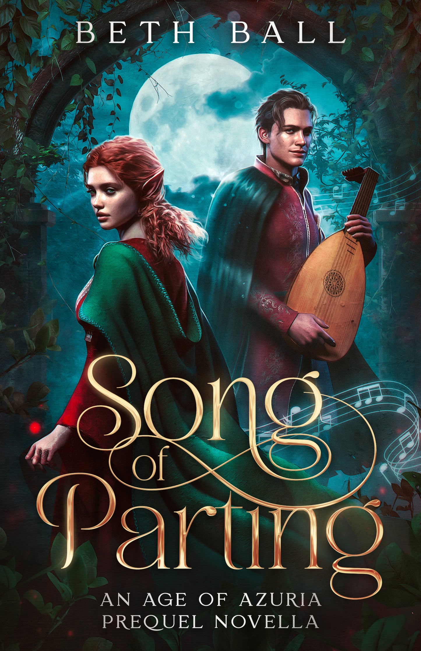 Song of Parting: A Romantic Epic Fantasy Prequel Novella (Age of Azuria)