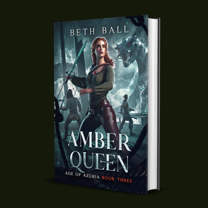 Amber Queen: A Romantic Epic Fantasy Adventure (Age of Azuria 3)