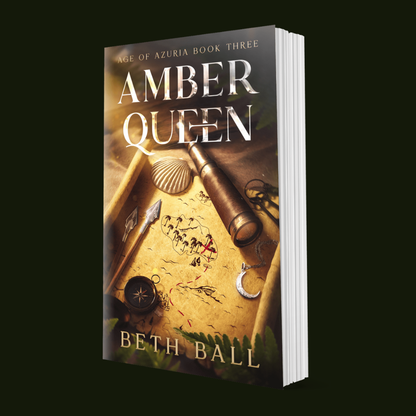 Amber Queen: A Romantic Epic Fantasy Adventure (Age of Azuria 3)