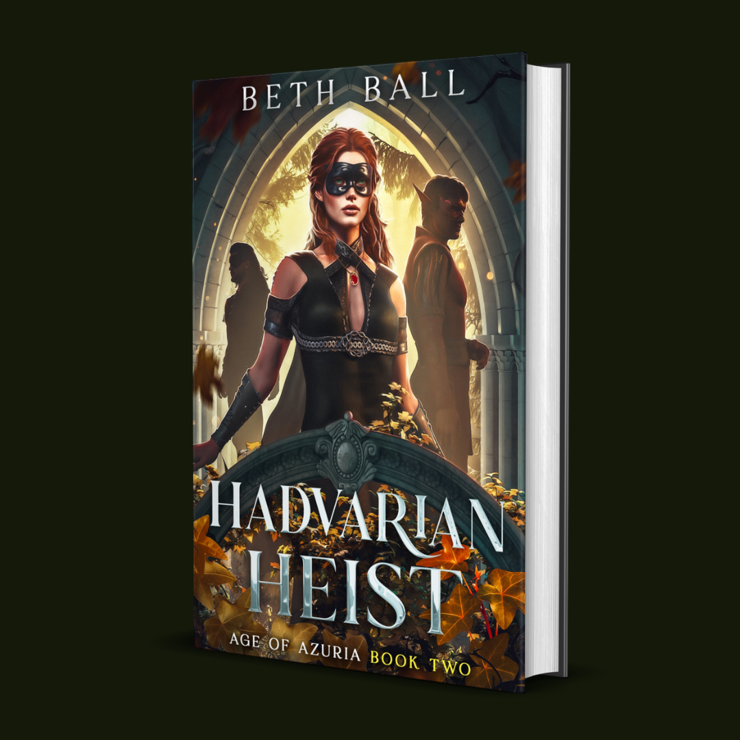 Hadvarian Heist: A Romantic Epic Fantasy Adventure (Age of Azuria 2)