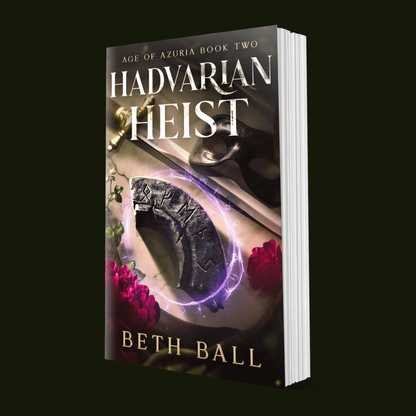 Hadvarian Heist: A Romantic Epic Fantasy Adventure (Age of Azuria 2)