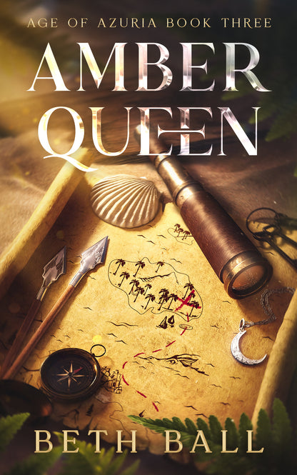 Amber Queen: A Romantic Epic Fantasy Adventure (Age of Azuria 3)