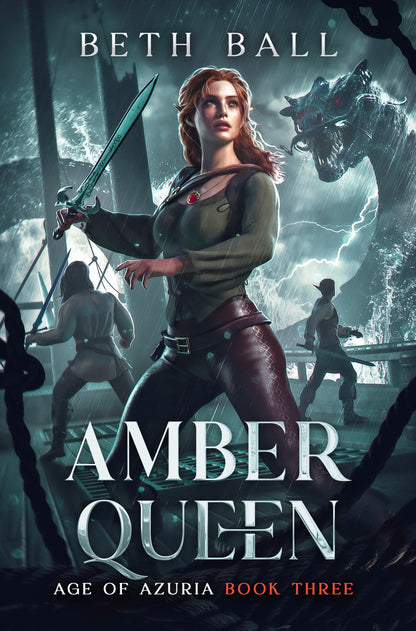 Amber Queen: A Romantic Epic Fantasy Adventure (Age of Azuria 3)