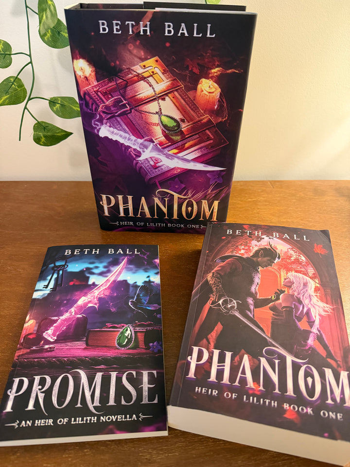 Three books titled &